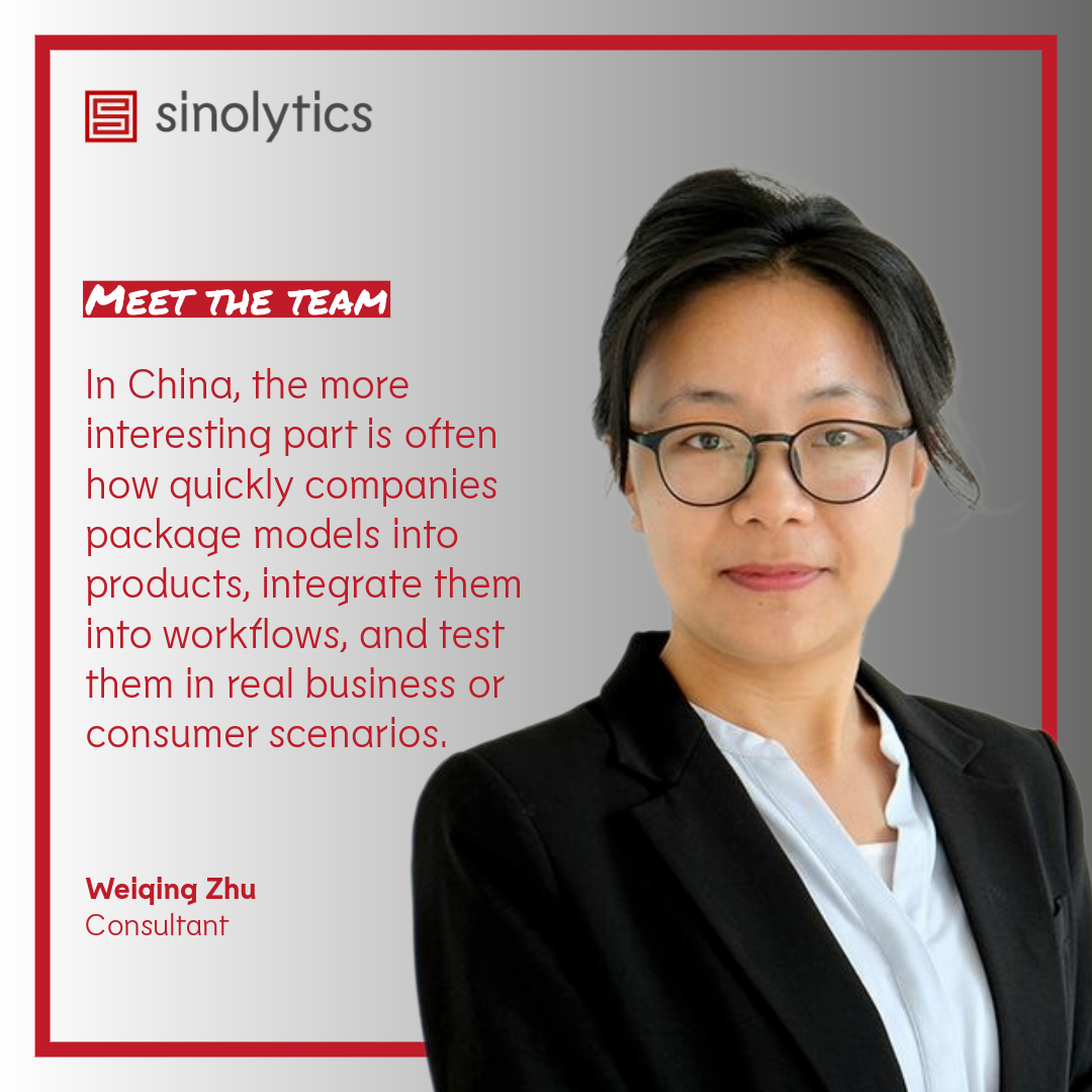 Weiqing Zhu on the Chinese AI ecosystem