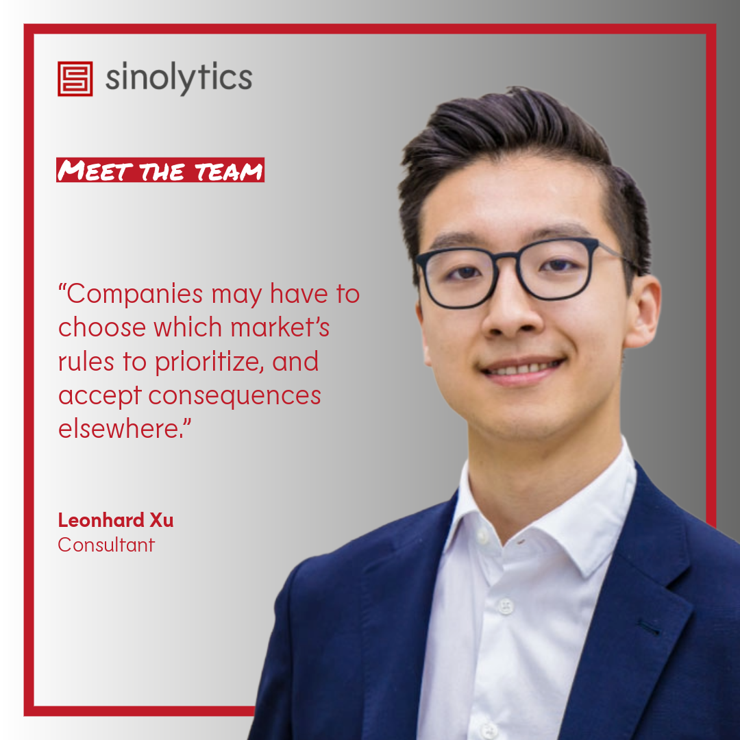 Leonhard Xu on geopolitics